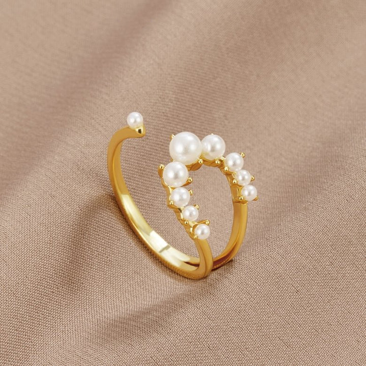 Elegante Anello di Perle